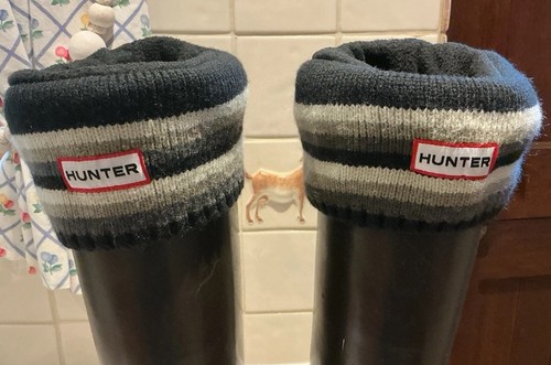 Hunter welly boot socks - hunter,