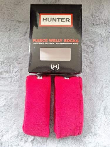 New hunter fleece welly socks - new,