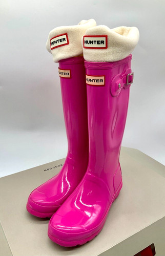 Hunter wellies kid gloss - kid's,