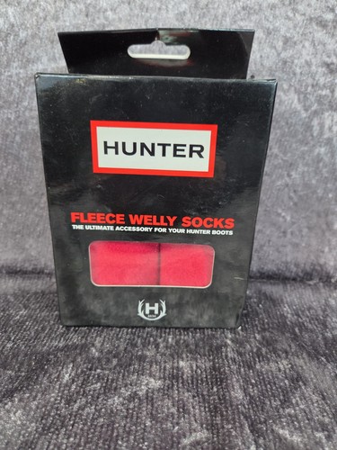 Hunter kids red fleece - hunter, welly